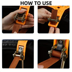 2pcs Snow Tire Chains Car Cable Tire Reusable Antiskid Mud Chains