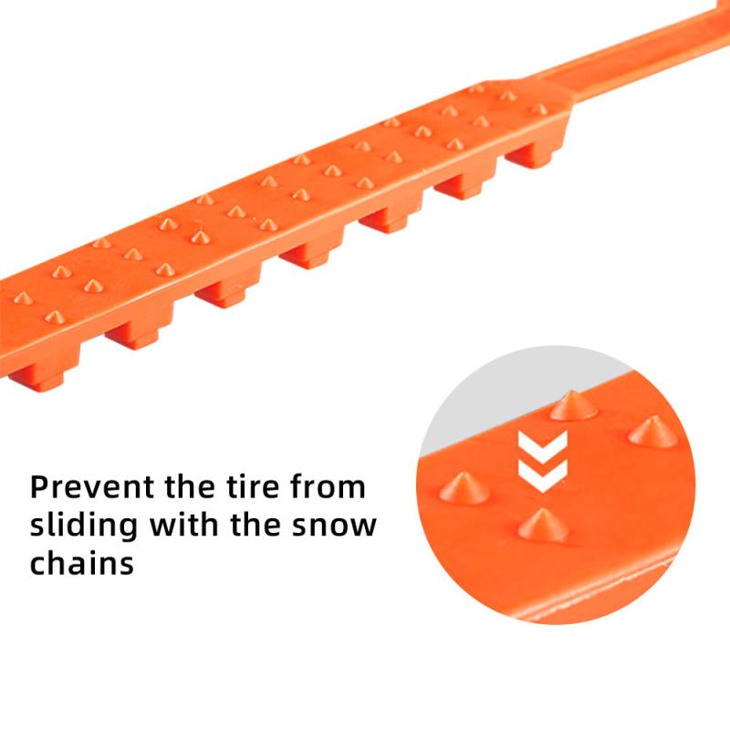 Car Winter Tire Wheel Snow Chains - Anti-skid Tyre Cable Belt
