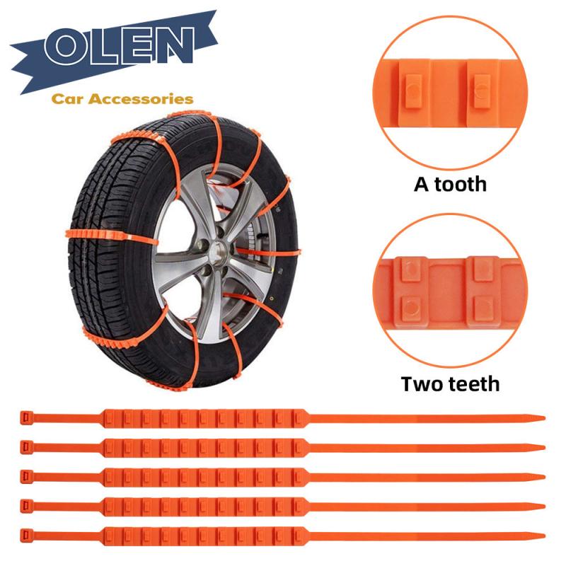 Car Winter Tire Wheel Snow Chains - Anti-skid Tyre Cable Belt