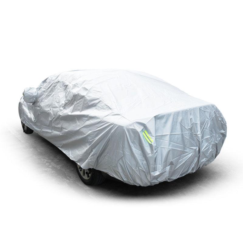 Universal Car Cover Protects Vehicle From Snow Sun Dust Outdoor Protection