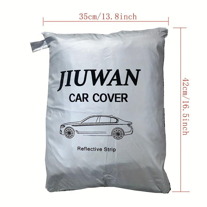Universal Car Cover Protects Vehicle From Snow Sun Dust Outdoor Protection