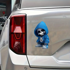 Skeleton Man Waterproof Vinyl Sticker