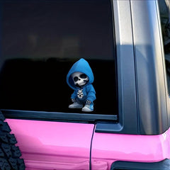 Skeleton Man Waterproof Vinyl Sticker