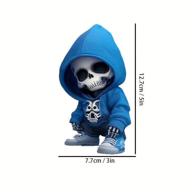 Skeleton Man Waterproof Vinyl Sticker