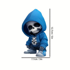 Skeleton Man Waterproof Vinyl Sticker