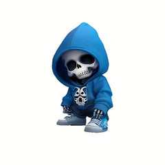 Skeleton Man Waterproof Vinyl Sticker