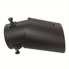 Car Oval Rear Exhaust Aluminum Alloy Exhaust Tailpipe Tip