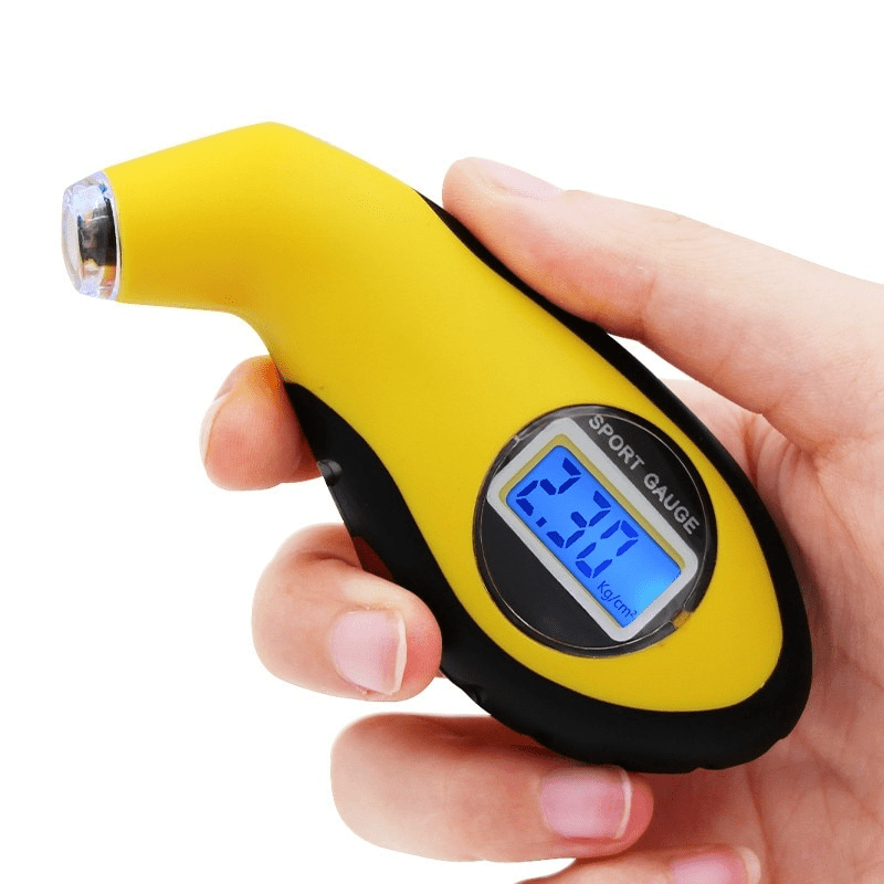 Digital Motorcycle Tyre Pressure Meter Car Styling Detector Tire Pressure Gauge