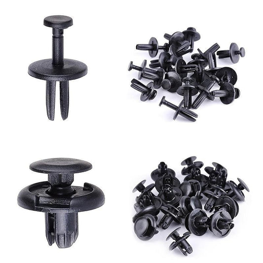 100pcs Mixed Universal Buckles For Cars - Car Rivets Clips Industrial Screws