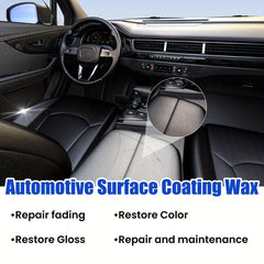 Car Nano Coated Spray 120ml Sponge Maintenance Paint Polishing