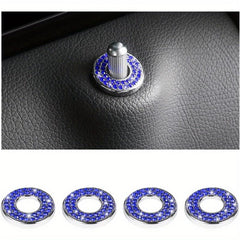 Bling Inner Door Lock Cover Stickers for Car Interior
