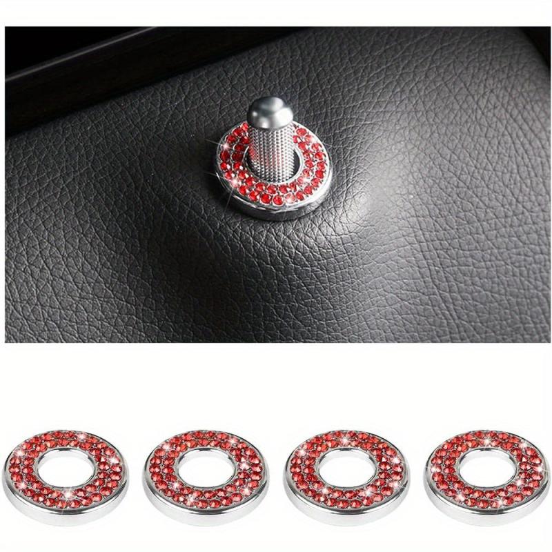 Bling Inner Door Lock Cover Stickers for Car Interior