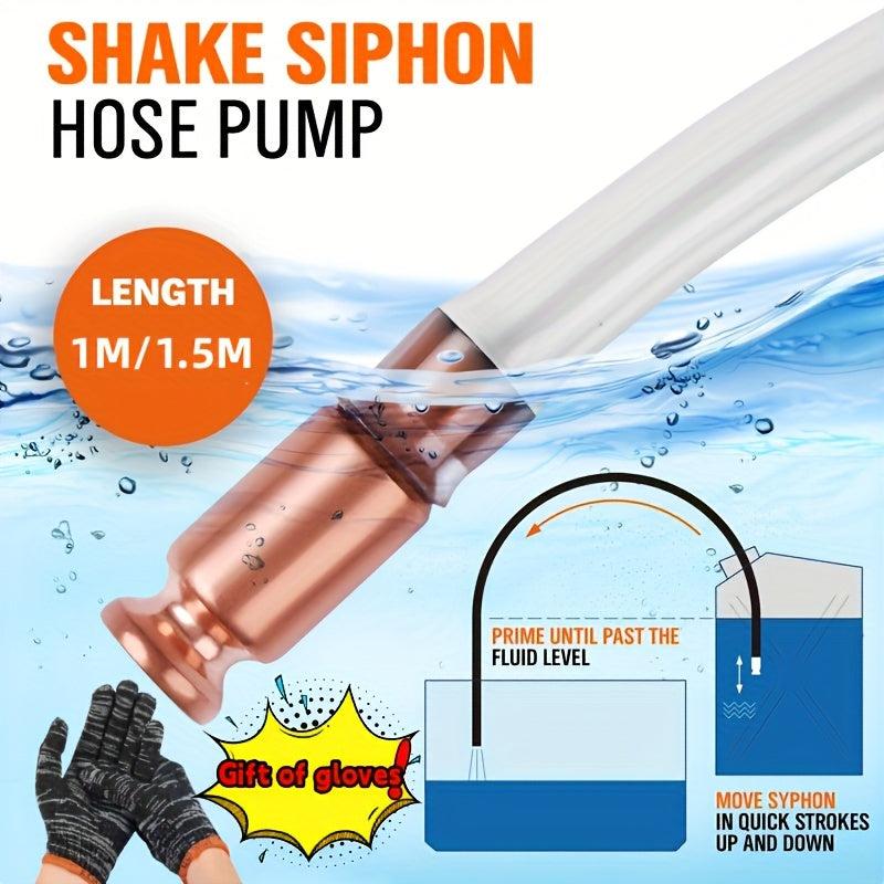 Car Suction Pump Fuel Hose Manual Extractor