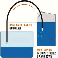 Car Suction Pump Fuel Hose Manual Extractor