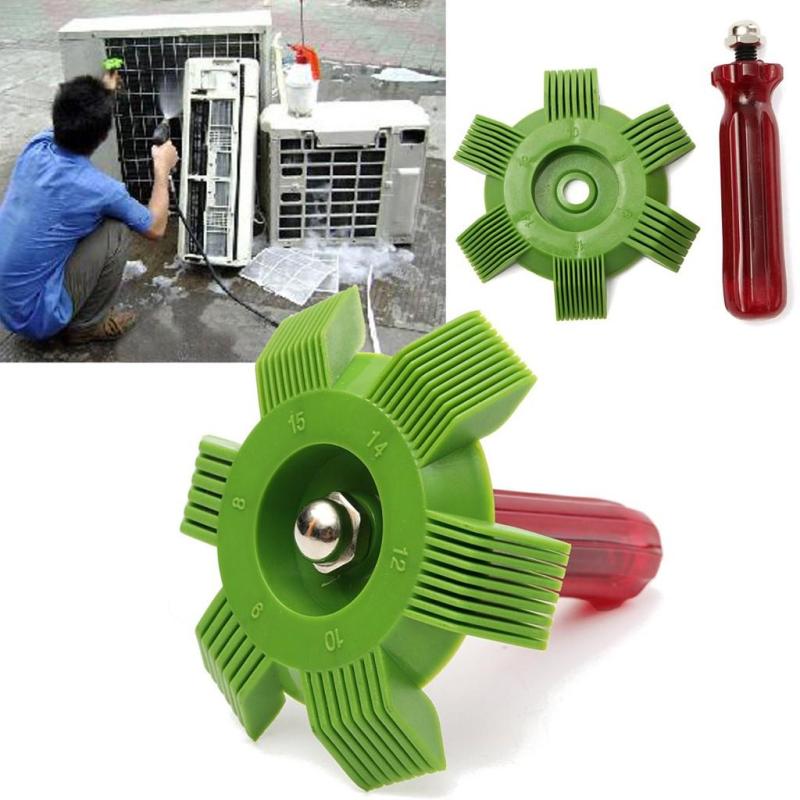 Car A C Radiator Condenser Fin Repair Comb Straightener Cleaning Tools