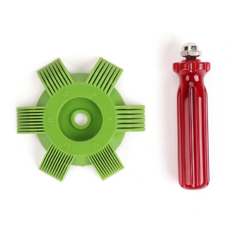 Car A C Radiator Condenser Fin Repair Comb Straightener Cleaning Tools