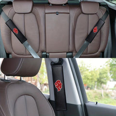 Carbon Fiber Seat Belt Shoulder Protector Red Cloud