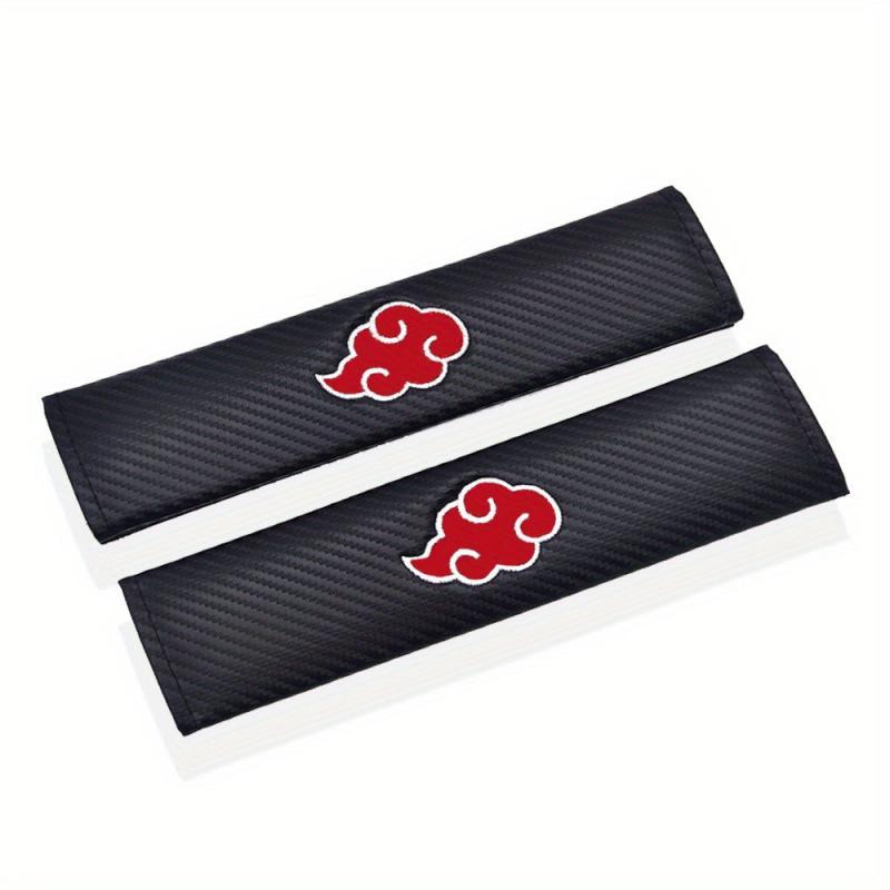 Carbon Fiber Seat Belt Shoulder Protector Red Cloud