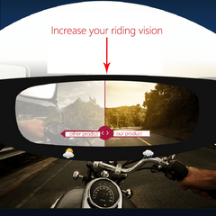 Motorcycle Helmet Waterproof Lens Film Anti Fog Rain Protection Sticker