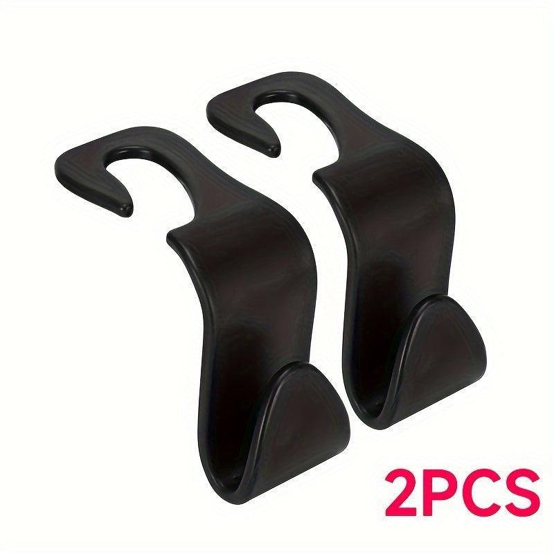 4pcs Car Seat Hook Multifunctional Storage Bag Umbrella Snacks Hanging