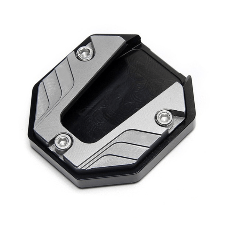 Aluminum Alloy Motorcycle Kickstand Extender Foot Pad Support Plate