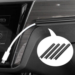 4pcs Car Charging Data Cable Arrangement Harness