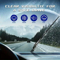 Boneless Wiper Blade U Shaped Wiper Parts for Car