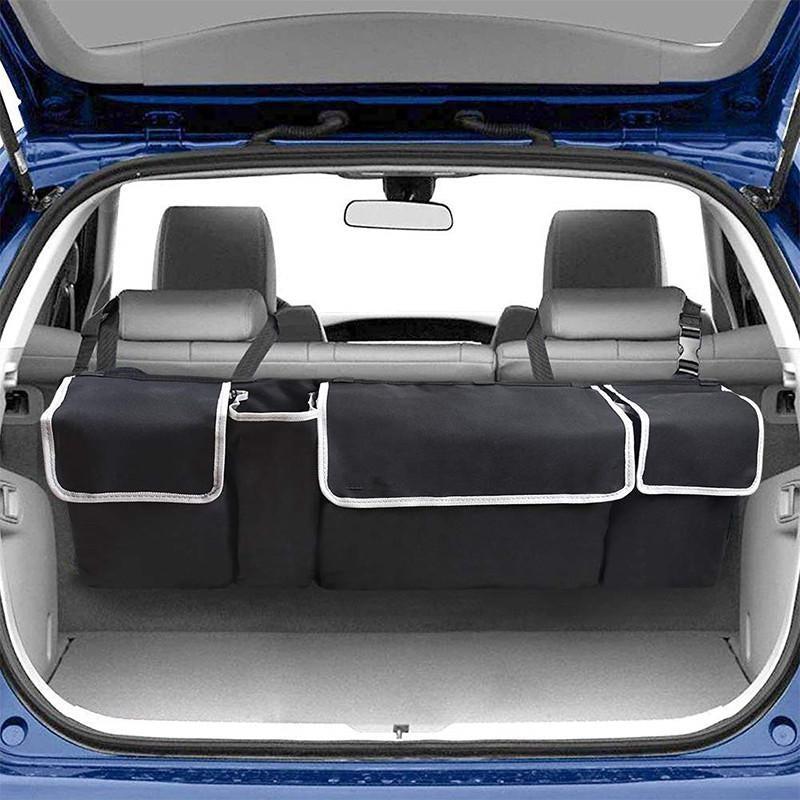 Adjustable Car Trunk Organizer Backseat Storage Bag High Capacity