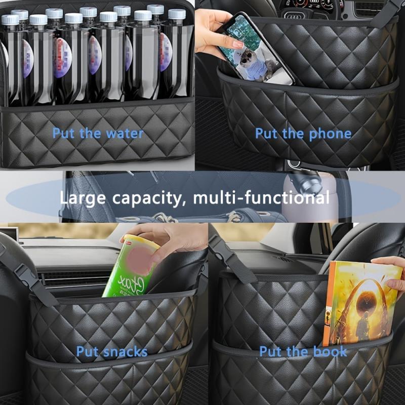 Stylish PU Leather Handbag Holder for Car Organization