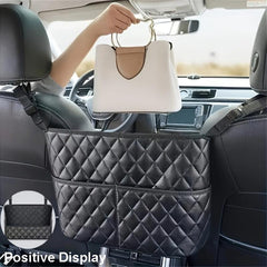 Stylish PU Leather Handbag Holder for Car Organization