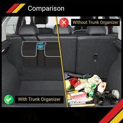 Car Trunk Organizer and Backseat Hanging Organizer