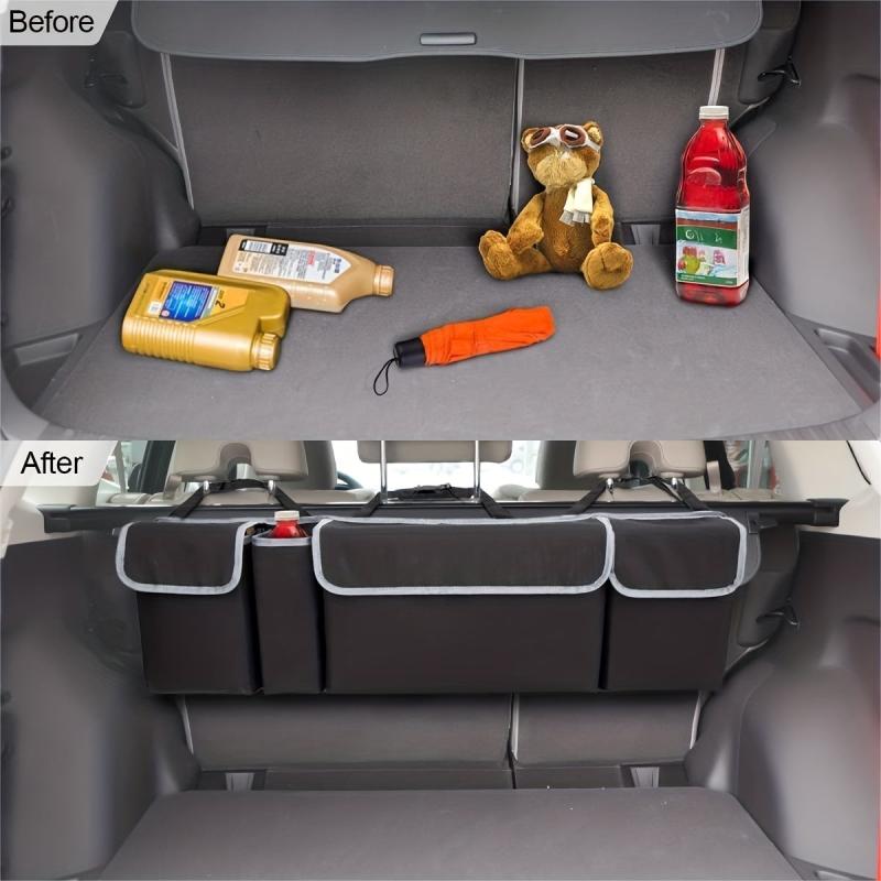 Car Trunk Organizer and Backseat Hanging Organizer