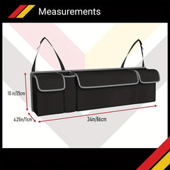 Car Trunk Organizer and Backseat Hanging Organizer