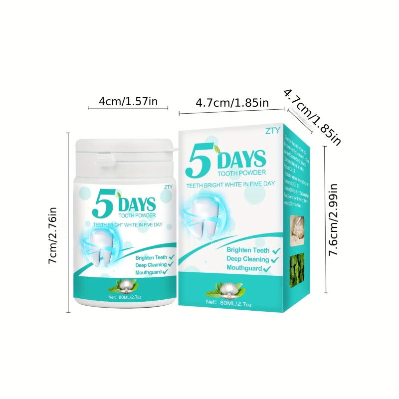 80ml Tooth Cleaning Powder - Clean and Brighten Teeth - Remove Stains