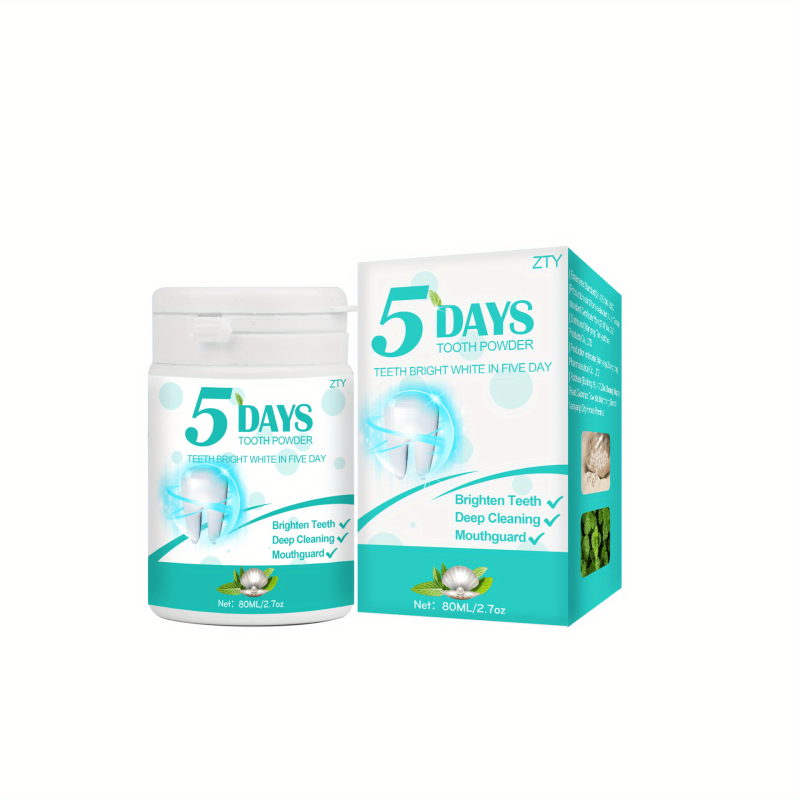 80ml Tooth Cleaning Powder - Clean and Brighten Teeth - Remove Stains