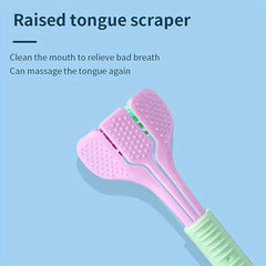 3-sided Toothbrush Soft Bristles Adults U-shaped