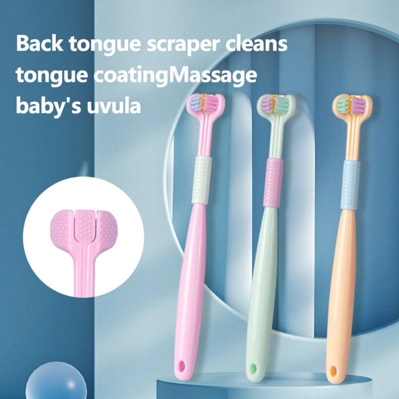 Child's Toothbrush Soft Bristle Brush Deep Oral Cleaning Teeth Brush