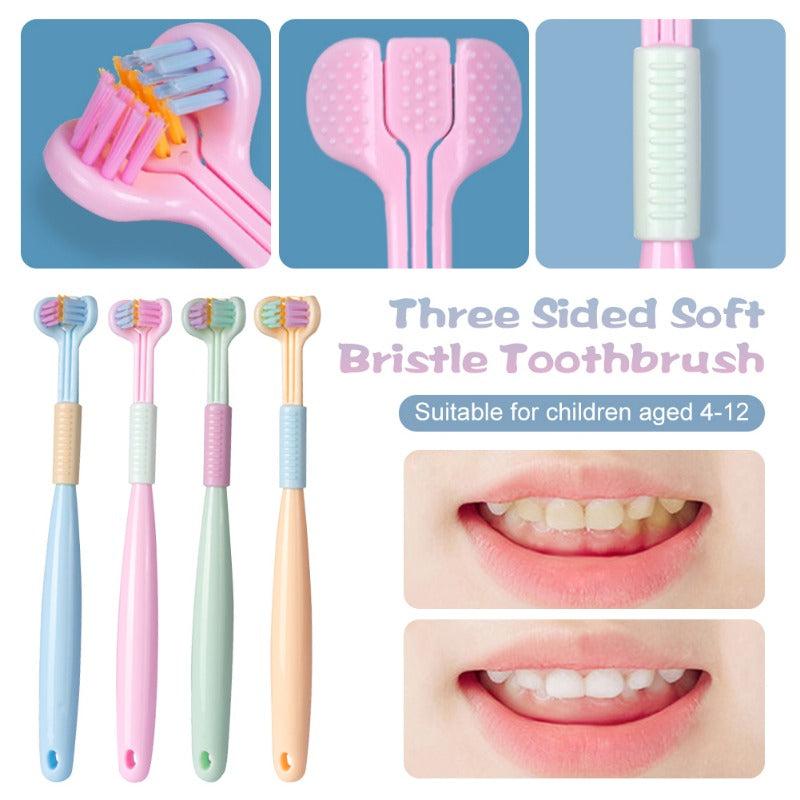 Child's Toothbrush Soft Bristle Brush Deep Oral Cleaning Teeth Brush