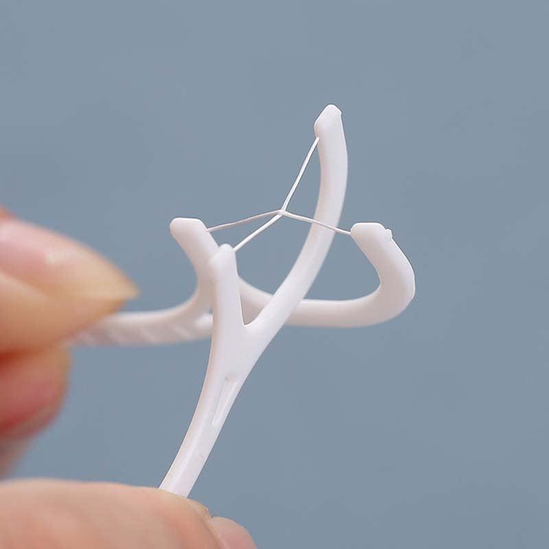 Gentle Cleaning Floss Sticks for Oral Care Gum Health