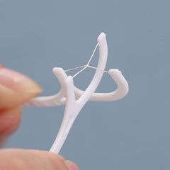 Gentle Cleaning Floss Sticks for Oral Care Gum Health
