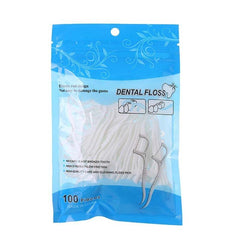 Gentle Cleaning Floss Sticks for Oral Care Gum Health