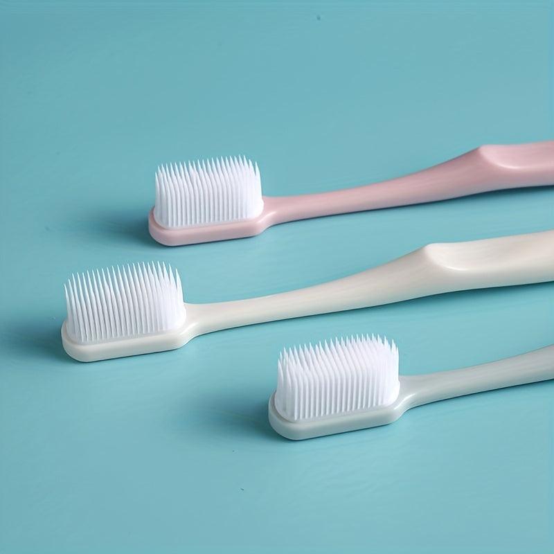 3pcs Extra Soft Japanese Manual Toothbrush For Sensitive Teeth And Gums