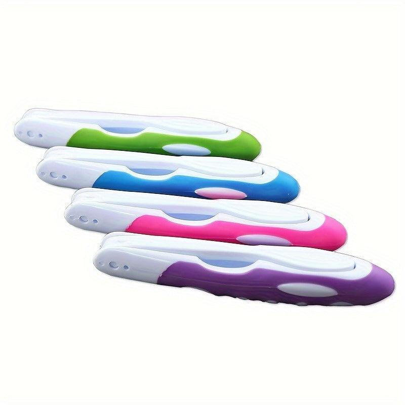 Portable Folding Toothbrush Soft Bristles for Camping Hiking Backpacking Travel