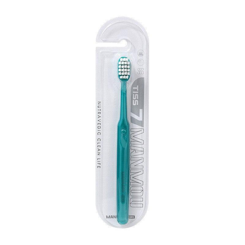 1pc Square Hole Down Silk Toothbrush Single Pack Adult