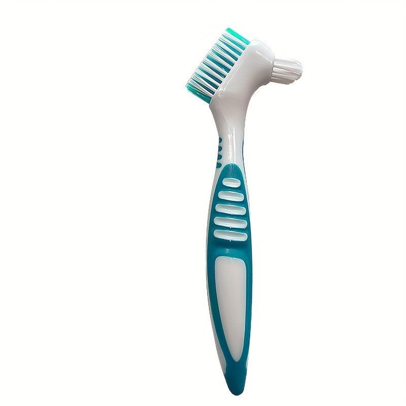 Denture Cleaning Brush Double Sided Toothbrush