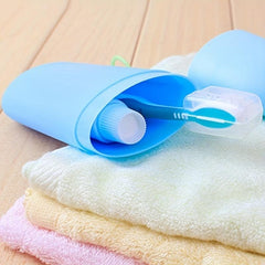 Portable Travel Toothpaste Toothbrush Holder Bathroom Accessories Storage Case