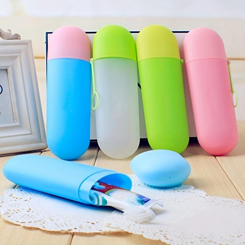 Portable Travel Toothpaste Toothbrush Holder Bathroom Accessories Storage Case
