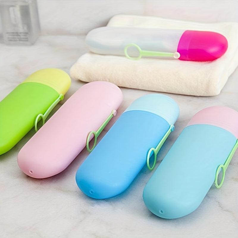 Portable Travel Toothpaste Toothbrush Holder Bathroom Accessories Storage Case
