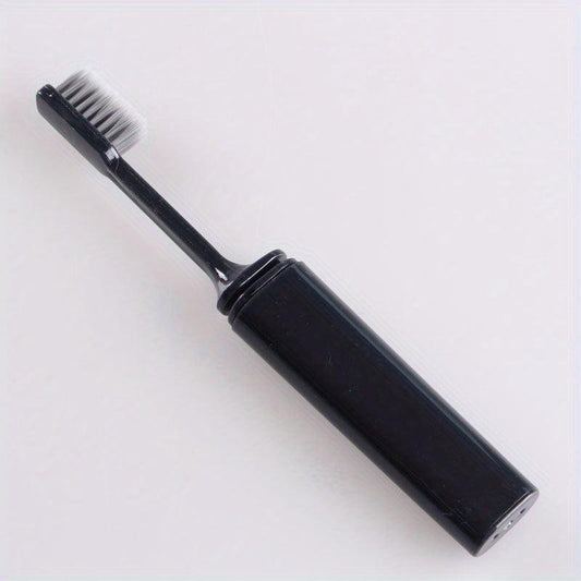 Portable Folding Toothbrush Soft Bristle Toothbrush Travel Supplies