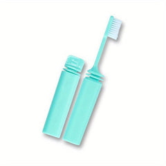Portable Folding Toothbrush Soft Bristle Toothbrush Travel Supplies